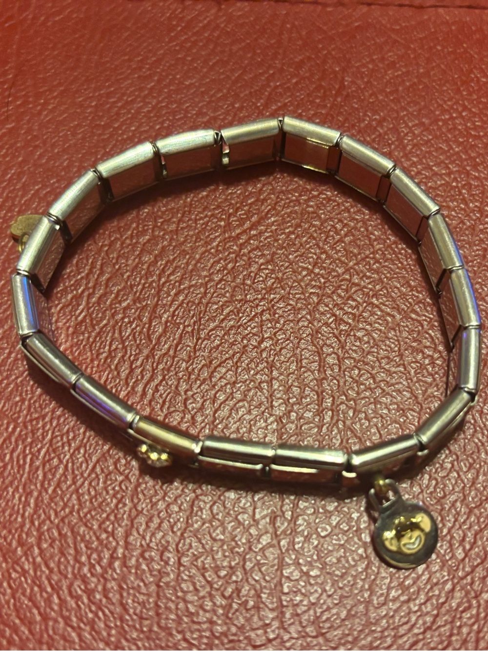 ✨Vintage Silver Italian Charm Bracelet ft. Mickey Mouse